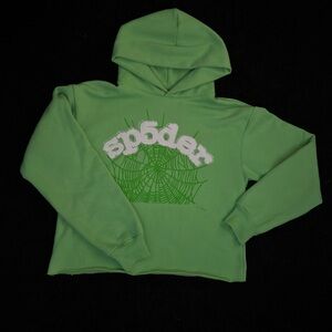 Spider Green Hoodie for Men